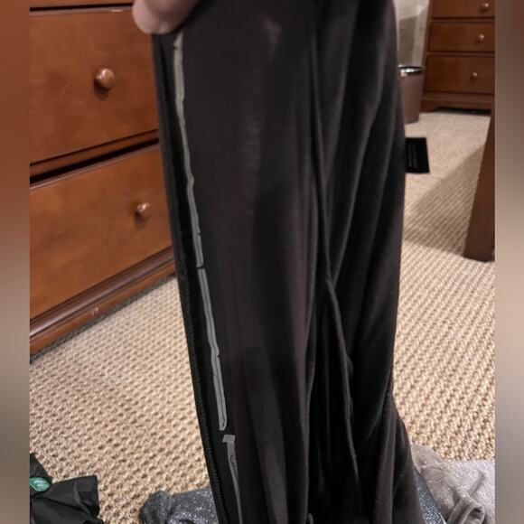 Lafayette 148 New York Brown Twist-front Scoop Neck Midi Dress - Size 12 - Picture 5 of 8